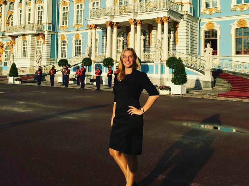 exklusiver Empfang im Katharinenpalast